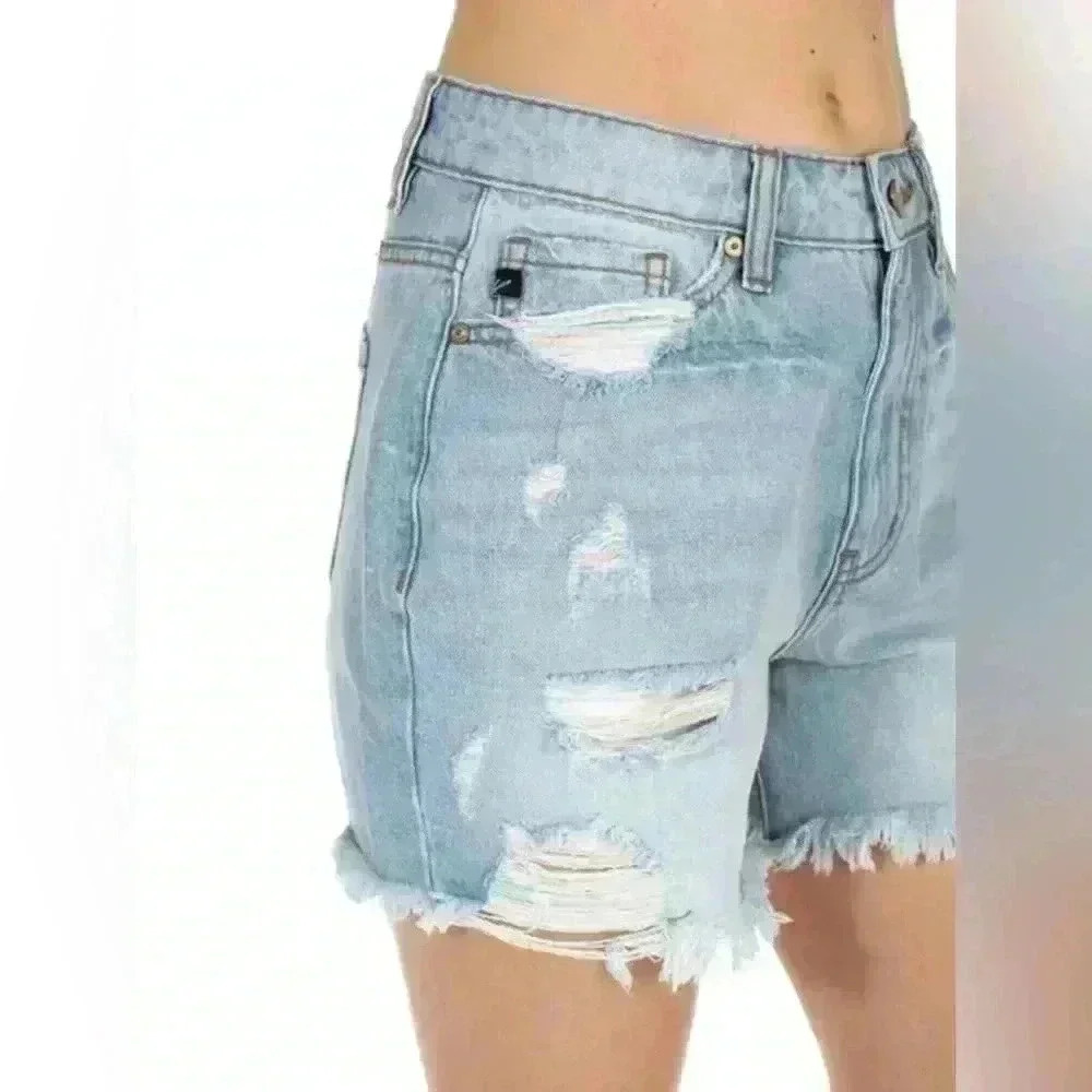 Kancan denim shorts